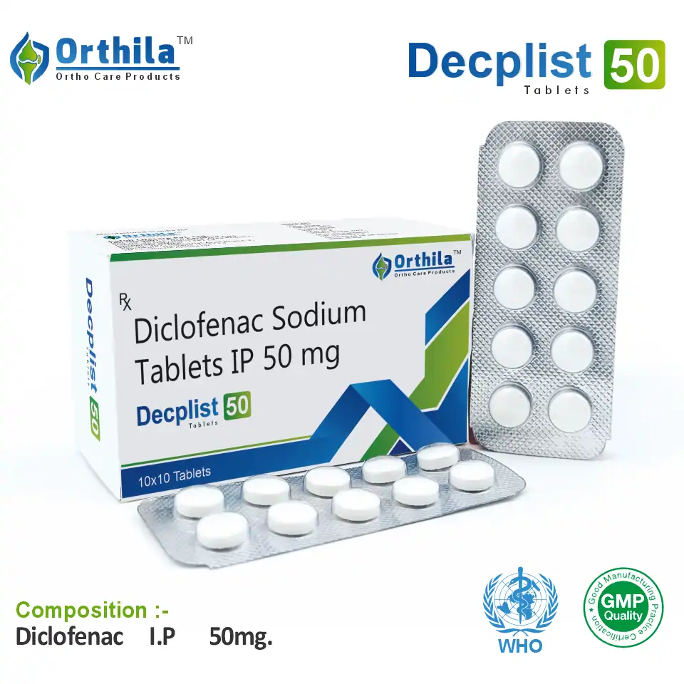 Diclofenac 50mg Tablet Packaging
